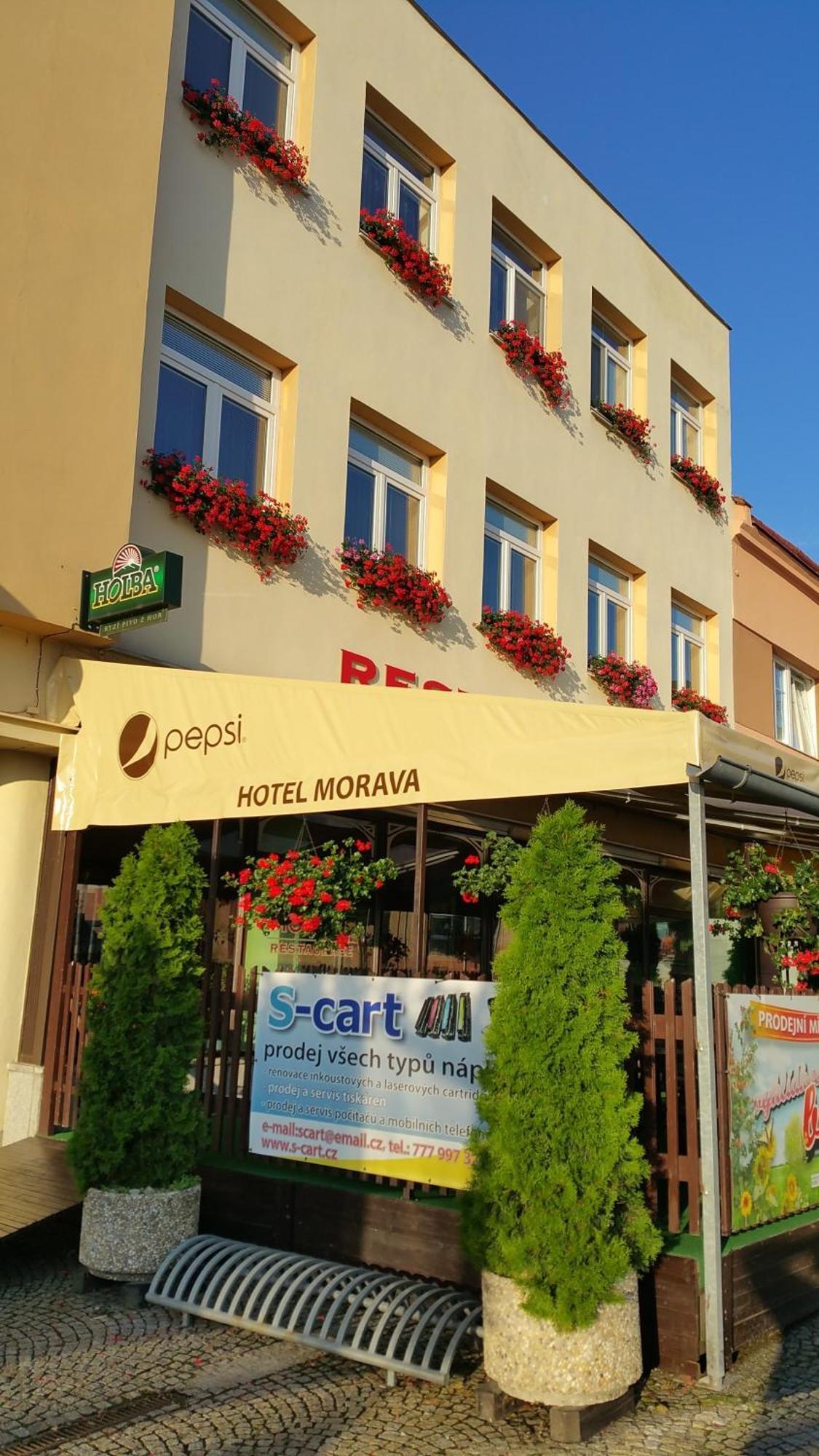Hotel Morava Jevicko ภายนอก รูปภาพ
